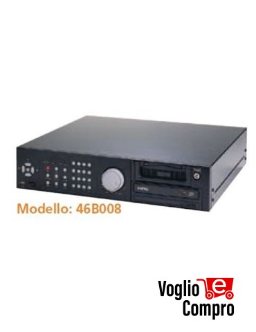 46B008 VIDEOREGISTRATORE DVR Triplex a 16 canali network video H.264 CMS USB DVD GUI