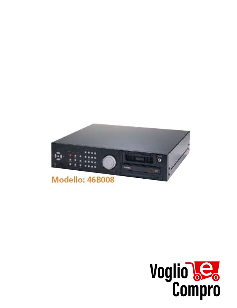 46B008 VIDEOREGISTRATORE DVR Triplex a 16 canali network video H.264 CMS USB DVD GUI