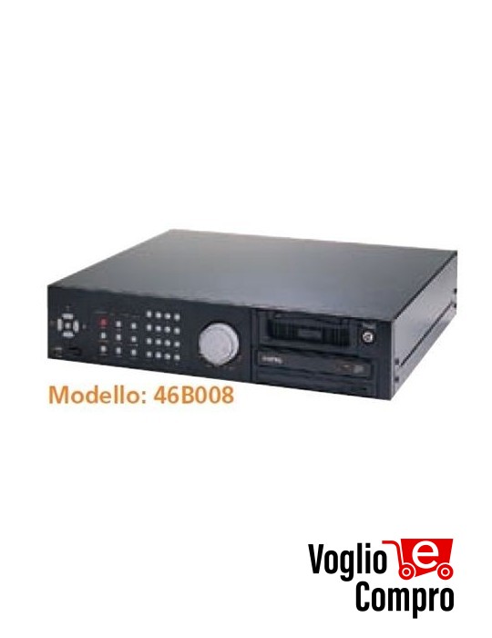 46B008 VIDEOREGISTRATORE DVR Triplex a 16 canali network video H.264 CMS USB DVD GUI