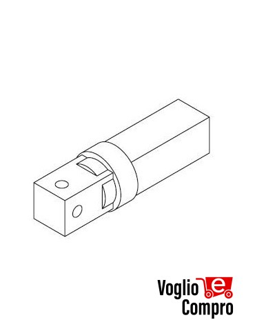 43380/077 Perno quadro per motore tubolare serie 35 APRIMATIC confezione 5 pezzi