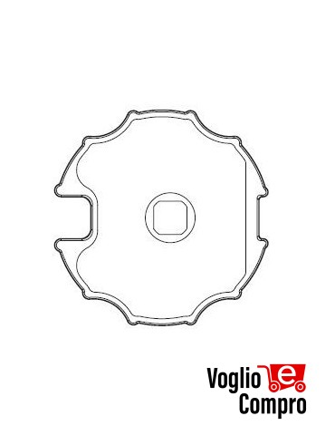 43380/064 Adattatore Ogiva per rullo 70 mm serie 45 (SMS-CMS) APRIMATIC