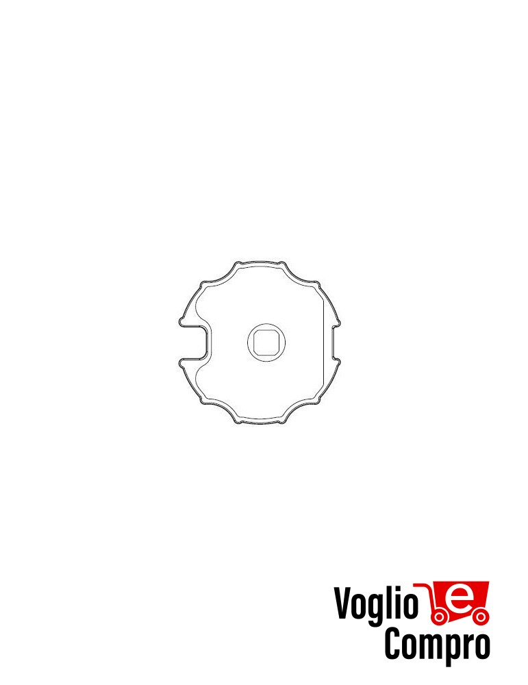 43380/064 Adattatore Ogiva per rullo 70 mm serie 45 (SMS-CMS) APRIMATIC