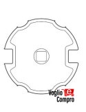 43380/059 Adattatore Ogiva per rullo 78 mm serie 45 (SMS-CMS) APRIMATIC