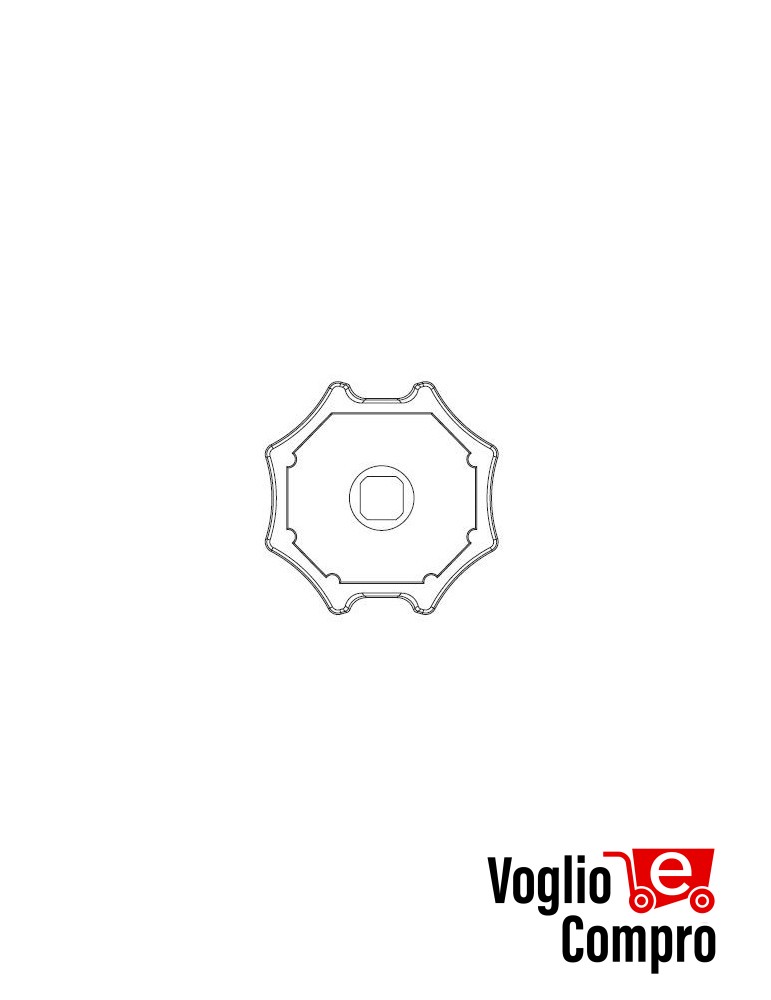 43380/058 Adattatore Bonfanti-Gaviota serie 45 (SMS-CMS) APRIMATIC