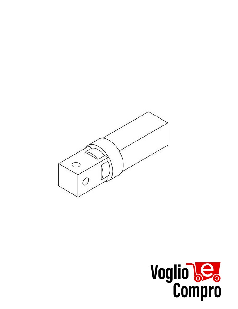 43380/078 Perno quadro Revolux 45S serie 45 (SMS) APRIMATIC confezione 5 pezzi
