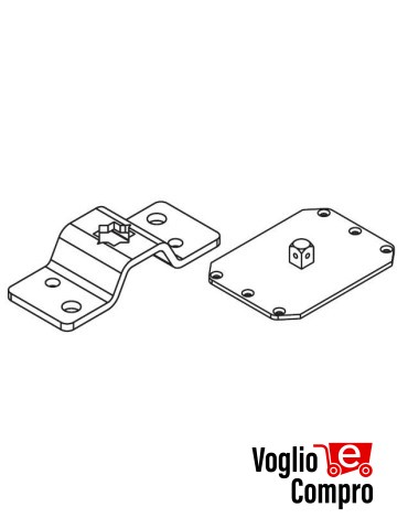 43380/084 Kit supporto più perno quadro Revolux 45M serie 45 (CMS) APRIMATIC