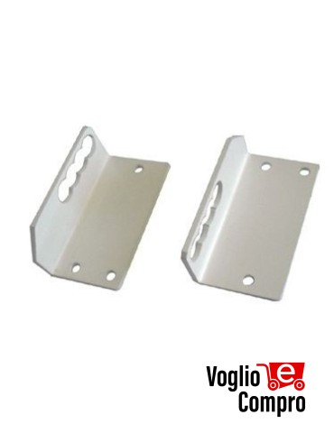 43493/052 Staffe per abbaini per attuatori elettromeccanico O2M Grigio APRIMATIC