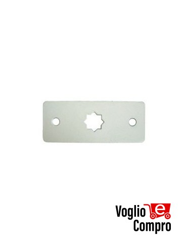 43380/109 Supporto piano perno quadro 45S e 45M serie 45 APRIMATIC confezione 5 pezzi