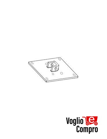 43380/111 Supporto da parete 45S e 45M serie 45 APRIMATIC confezione 5 pezzi