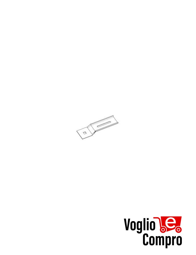 43380/119 Staffa da cassonetto una posizione 45S e 45M serie 45 APRIMATIC confezione 5 pezzi