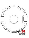 43380/105 Adattatore Ogiva per rullo 85 mm per serie 59 (SMS-CMS) APRIMATIC