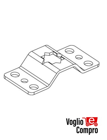 43380/085 Supporto standard Revolux 59S per serie 59 (SMS) APRIMATIC confezione 5 pezzi