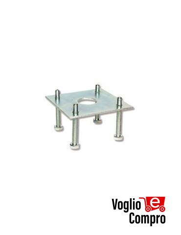 41812/051 PIASTRA DI FONDAZIONE APRIMATIC per installazione colonnette conf. 4 pz.