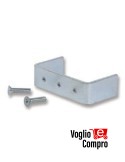 41830/052 Staffa per incastro pilastro metallico APRIMATIC completa di viti conf. da 6 pz.