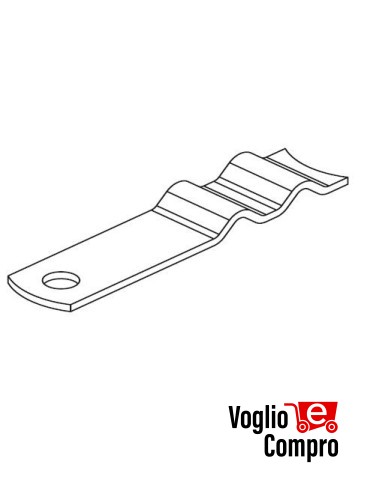 43380/066 Zanca a murare APRIMATIC per supporto regolabile quadro confezione 5 pezzi