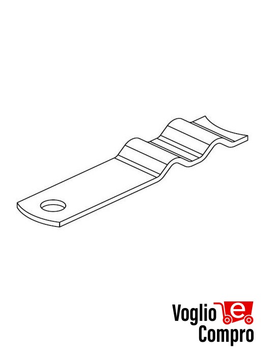 43380/066 Zanca a murare APRIMATIC per supporto regolabile quadro confezione 5 pezzi