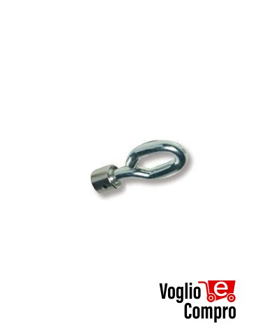 43380/112 Gancio per asta L 108 mm APRIMATIC confezione 3 pezzi