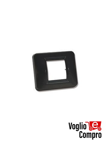 43701/051 PP-NR - Placca per telecomando da parete nero APRIMATIC