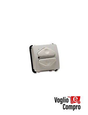 41905/001 TP2-BN - Telecomando da parete bicanale APRIMATIC bianco 433,92 MHz