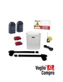 KIT APRIMATIC G-MATIC AP350 PRO MOTORE PER CANCELLO A BATTENTE 2 ANTE MAX 3MT