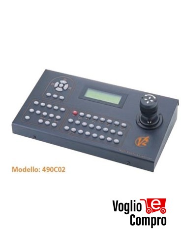 490C02 Tastiera di controllo Speed Dome joystick 3D e LCD