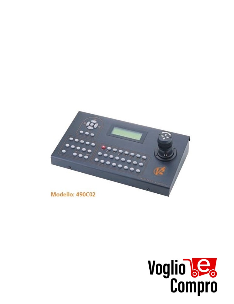 490C02 Tastiera di controllo Speed Dome joystick 3D e LCD