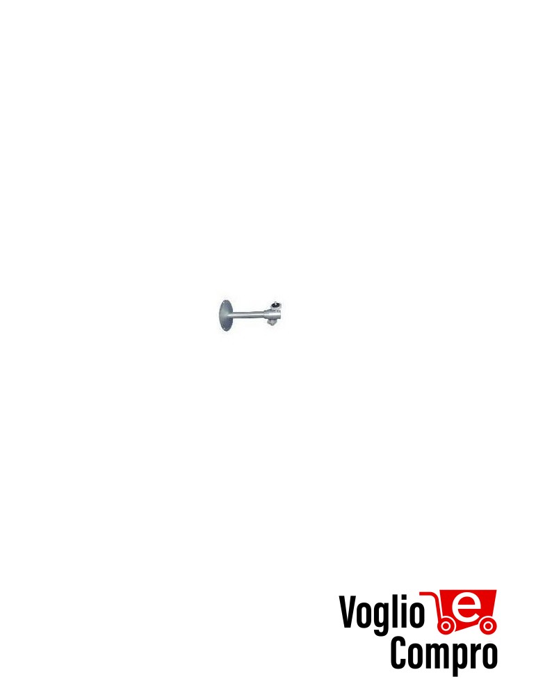 MS-B02 - MS-B03 Staffa a parete per telecamera completa di snodo.