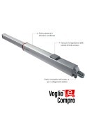 MOTORE IDRAULICO URSUS A43LB V2 PER CANCELLO BATTENTE PER ANTA DI 6 MT 700 KG