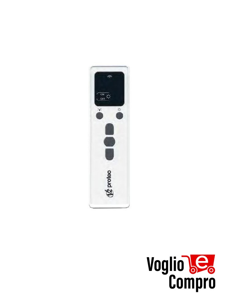 PROTEO 1 V2 TRASMETTITORE 1 CANALE 434,15 MHz PER TENDE E TAPPARELLE