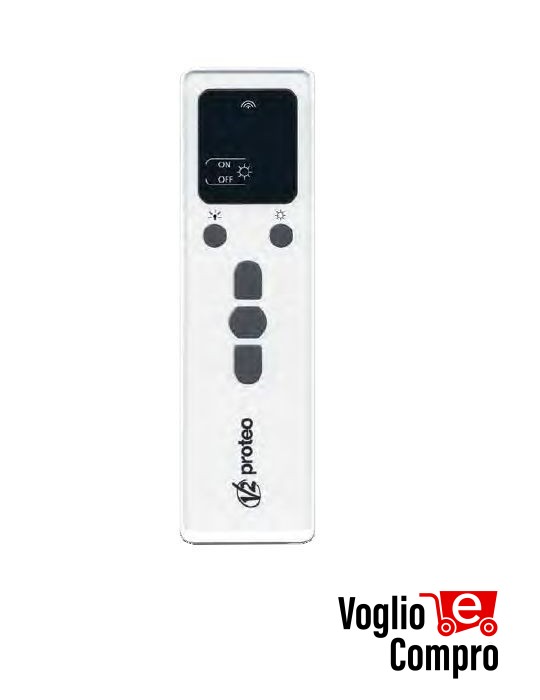 PROTEO 1 V2 TRASMETTITORE 1 CANALE 434,15 MHz PER TENDE E TAPPARELLE