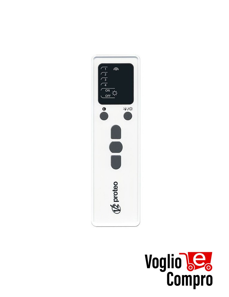 PROTEO 4 V2 TRASMETTITORE 4 CANALI 434,15 MHz PER TENDE E TAPPARELLE