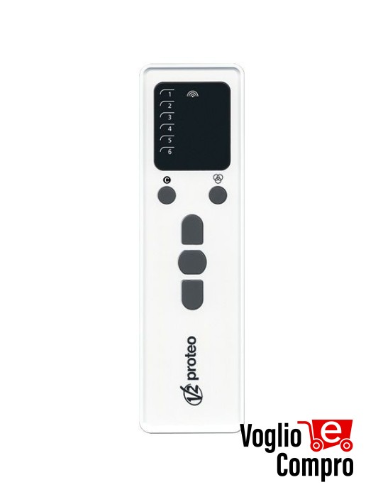PROTEO 6 V2 TRASMETTITORE 6 CANALI 434,15 MHz PER TENDE E TAPPARELLE