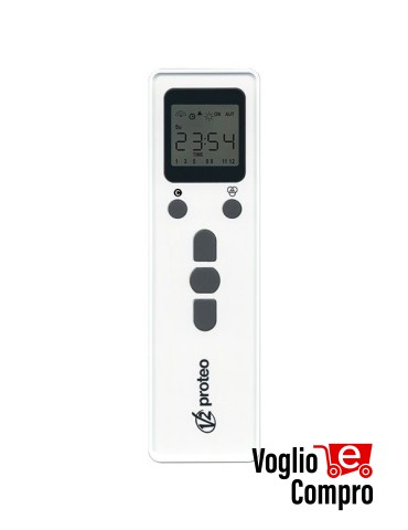 PROTEO 12 D V2 TRASMETTITORE 12 CANALI 434,15 MHz CON DISPLAY E FUNZIONE TIMER