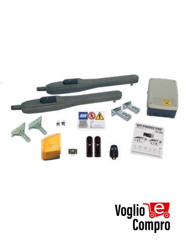 KIT RIB AUTOMAZIONE PRINCE 24V AD00738 PER CANCELLO A BATTENTE ANTA FINO 2,5 Mt