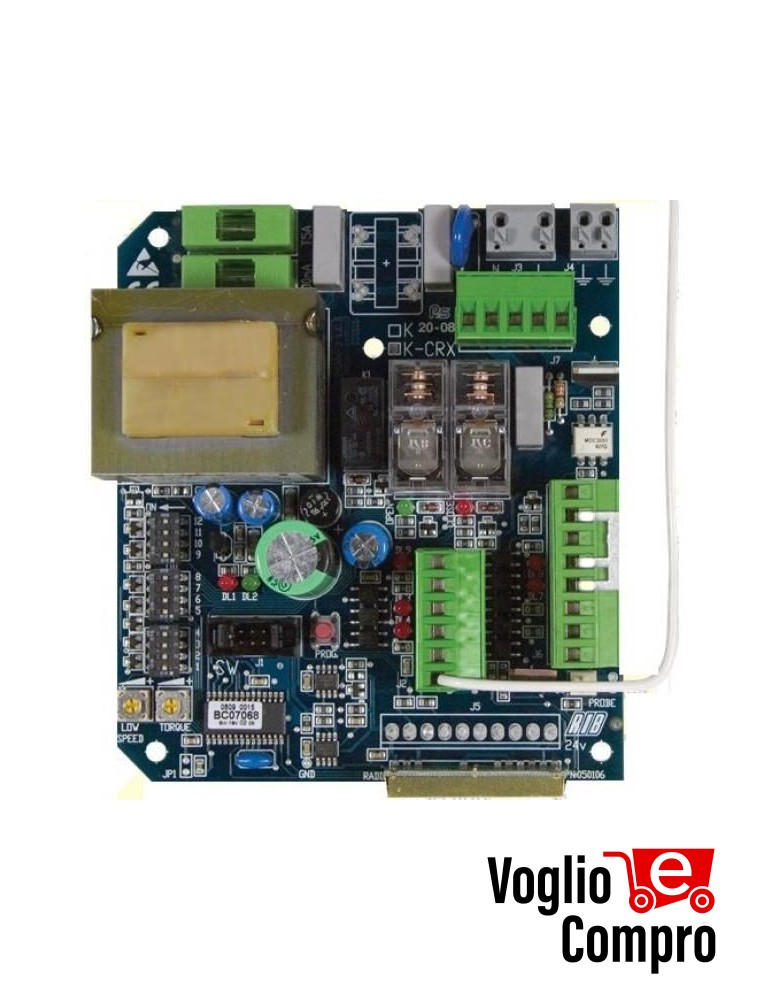 CENTRALE RIB  K CRX CONTENITORE IP54 PER MOTORE K500 K500 FAST K800 K1400 K2200 SCORREVOLE