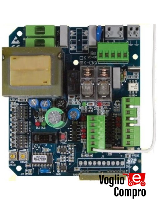 CENTRALE RIB  K CRX CONTENITORE IP54 PER MOTORE K500 K500 FAST K800 K1400 K2200 SCORREVOLE