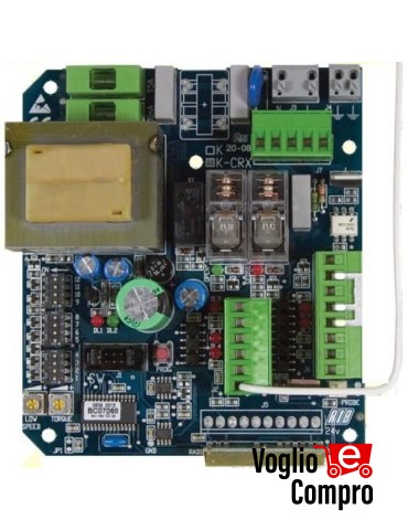 CENTRALE RIB K CRX RICAMBIO PER MOTORE K500 K500 FAST K800 K1400 K2200 SCORREVOLE