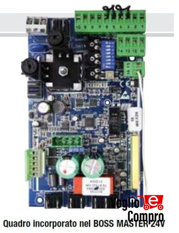 AC07093 BOSS 24V CRX CENTRALI DI COMANDO RIB PER PORTE BASCULANTI