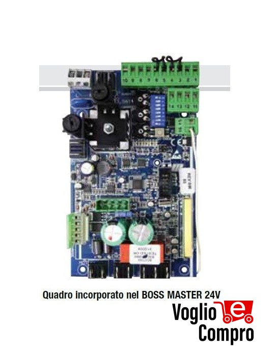 AC07093 BOSS 24V CRX CENTRALI DI COMANDO RIB PER PORTE BASCULANTI