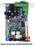 AC07093 BOSS 24V CRX CENTRALI DI COMANDO RIB PER PORTE BASCULANTI