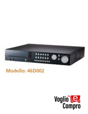 46D002 VIDEOREGISTRATORE DVR IBRIDO 9 canali Pentaplex network MPEG4