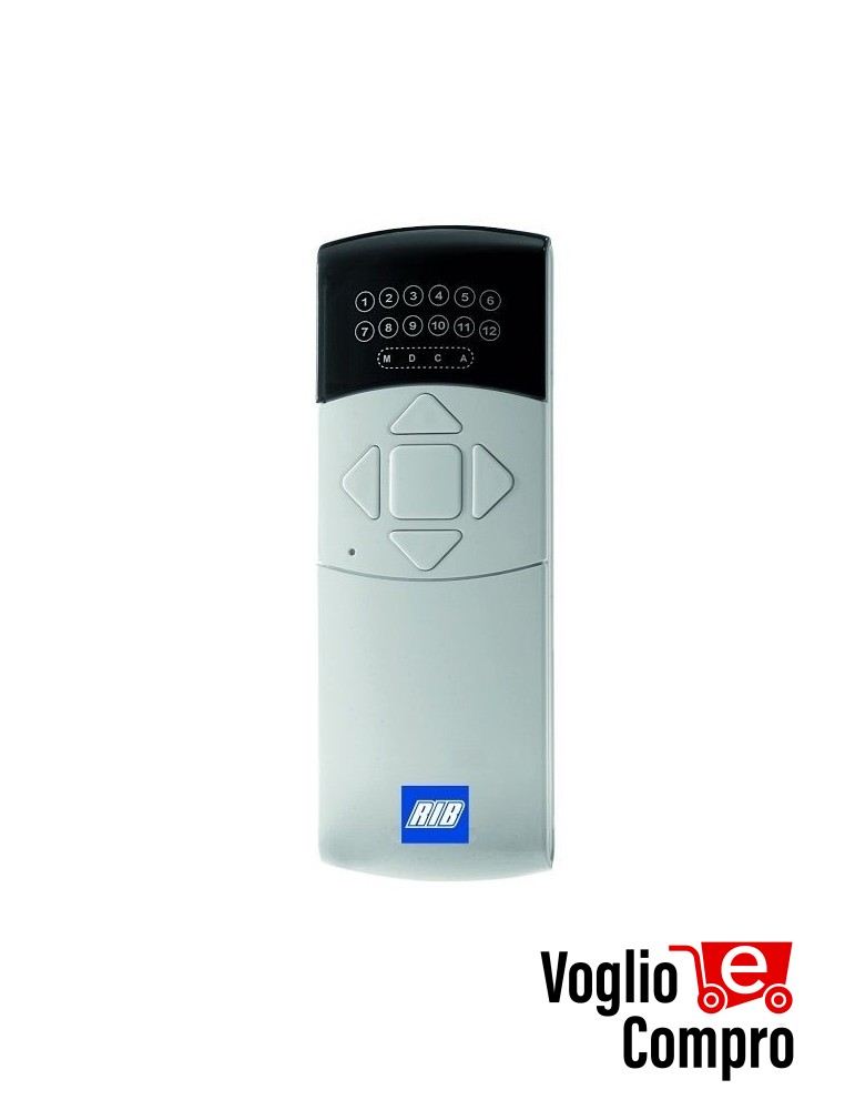 ACG6312 TELECOMANDO RIB TX 12CH MINI WIRELESS 12 canali per tende da sole tapparelle