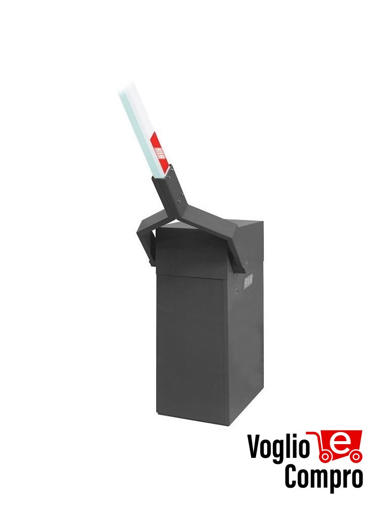 BARRIERA RIB INDUSTRIAL 230V CON MOZZO PER CONTROLLO ACCESSI CARRABILI