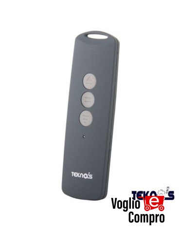 TELECOMANDO RADIOCOMANDO TEKNOS TTN1 433,92Mhz PER TUTTI I RICEVITORI TEKNO'S