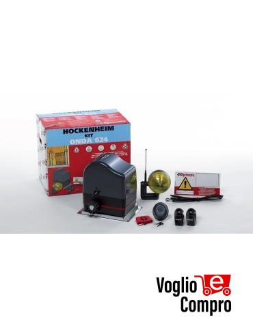 KIT APRIMATIC HOCKENHEIM ONDA 624 MOTORE 24V CANCELLO SCORREVOLE FINO A 600 KG