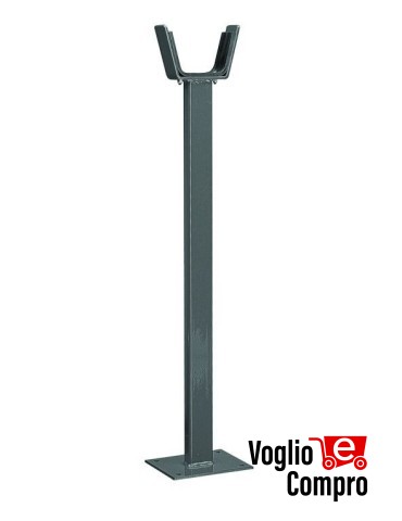 PALETTO DI SUPPORTO RIB A FORCELLA PER ASTE DELLE BARRIERE