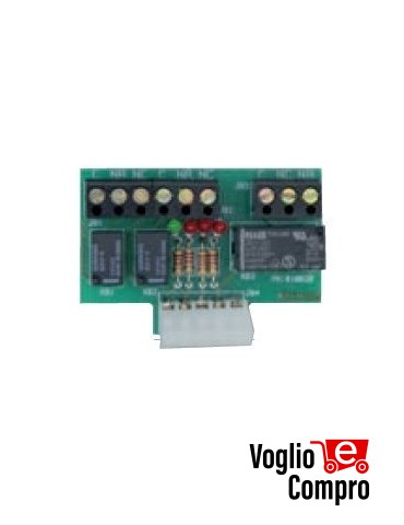 ACQ9081 SCHEDA 3 RELÉ RIB PER ASTE DELLE BARRIERE
