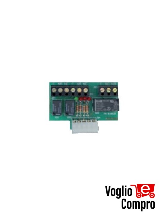 ACQ9081 SCHEDA 3 RELÉ RIB PER ASTE DELLE BARRIERE