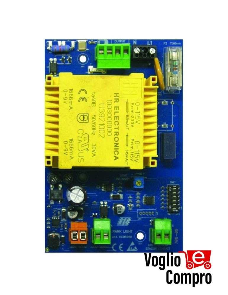 ALIMENTATORE LUCI LED  RIB PER ASTE DELLE BARRIERE