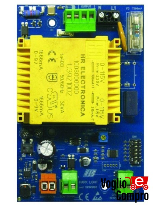 ALIMENTATORE LUCI LED  RIB PER ASTE DELLE BARRIERE